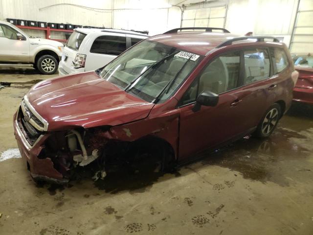 SUBARU FORESTER 2 2018 with VIN JF2SJABC4JH459202 - Photo from auction