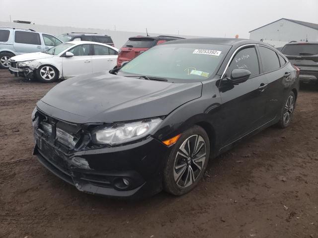 HONDA CIVIC EX 2017 with VIN 19XFC1F31HE209257 - Photo from auction