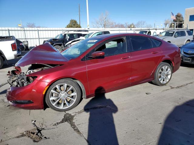 CHRYSLER 200 S 2015 with VIN 1C3CCCDG4FN563386 - Photo from auction