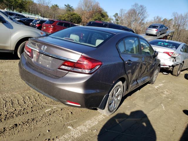Photo 3 from auction – 2015 HONDA CIVIC LX with VIN 19XFB2F57FE245638