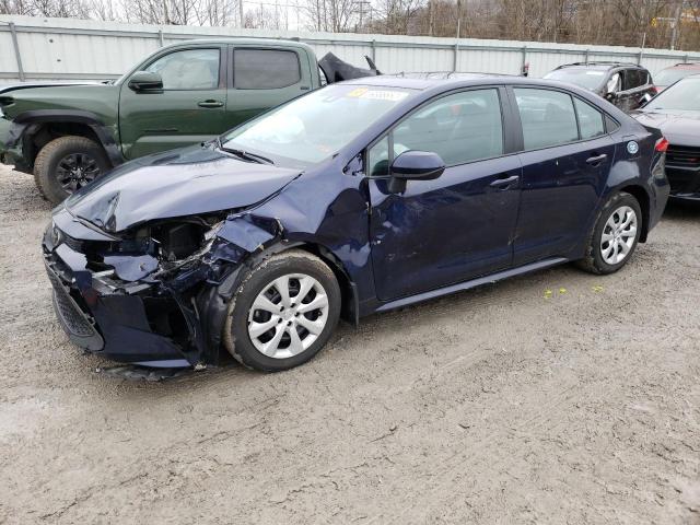TOYOTA COROLLA LE 2021 with VIN 5YFEPMAE1MP195203 - Photo from auction