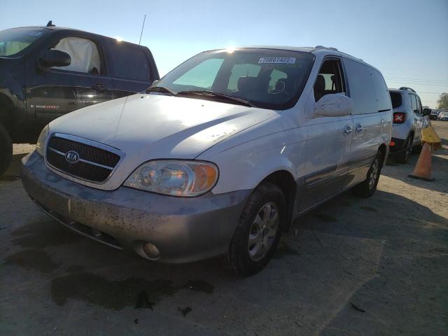 KIA SEDONA EX 2004 with VIN KNDUP131246606264 - Photo from auction