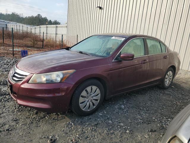 HONDA ACCORD LX 2012 with VIN 1HGCP2F34CA186860 - Photo from auction