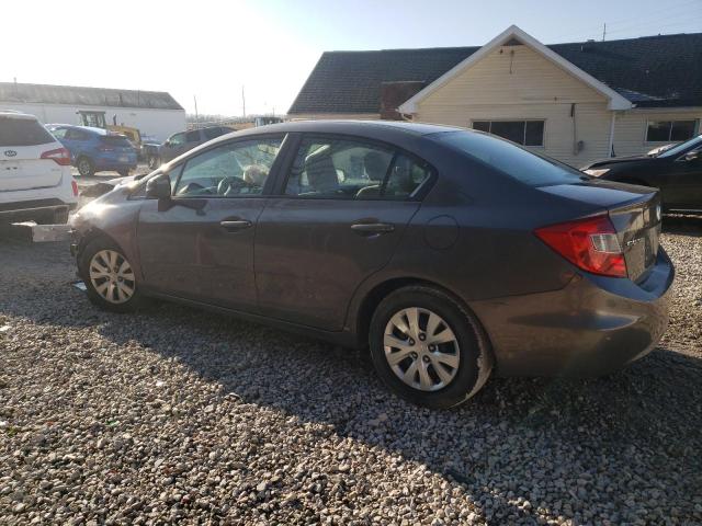 Photo 2 from auction – 2012 HONDA CIVIC LX with VIN 19XFB2F57CE317594
