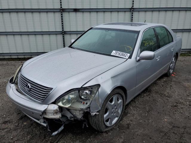LEXUS LS 430 2004 with VIN JTHBN36F240156665 - Photo from auction