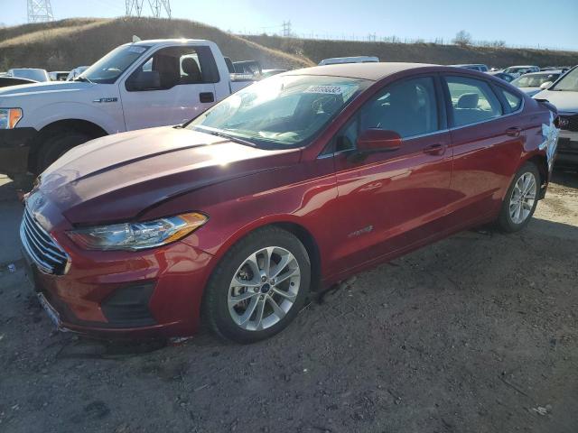 Photo 1 from auction – 2019 FORD FUSION SE with VIN 3FA6P0LU0KR133225