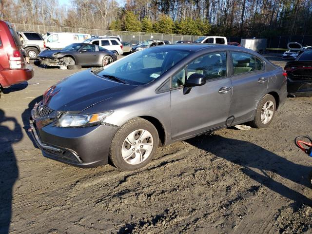 Photo 1 from auction – 2013 HONDA CIVIC LX with VIN 19XFB2F52DE059633
