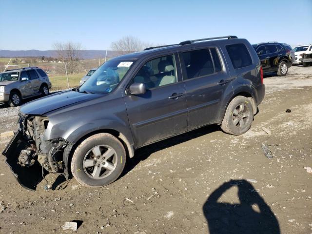 HONDA PILOT EXL 2011 with VIN 5FNYF4H53BB055491 - Photo from auction