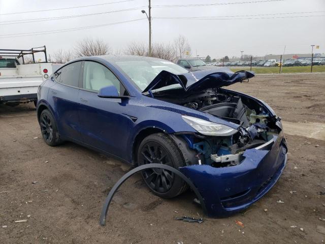 Photo 4 from auction – 2021 TESLA MODEL Y with VIN 5YJYGDEE5MF120765