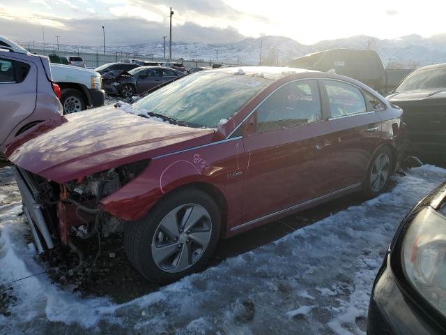 HYUNDAI SONATA HYB 2016 with VIN KMHE34L16GA019998 - Photo from auction