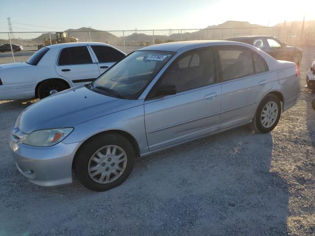 Photo 1 from auction – 2005 HONDA CIVIC LX with VIN 1HGES16535L030447