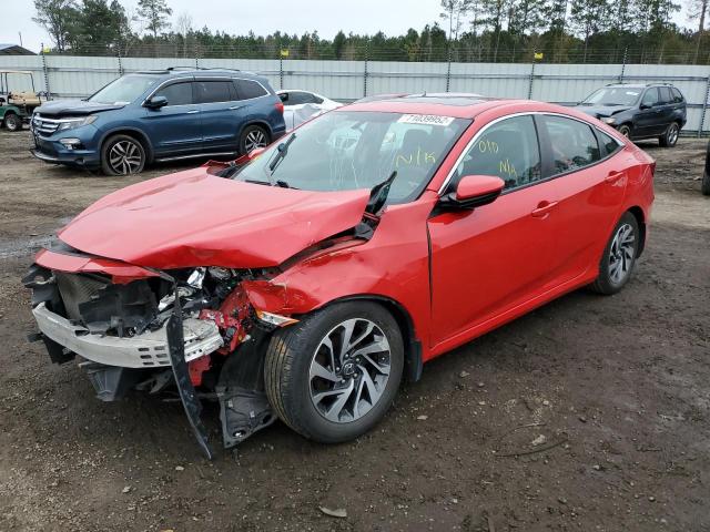 HONDA CIVIC EX 2016 with VIN 2HGFC2F74GH548334 - Photo from auction
