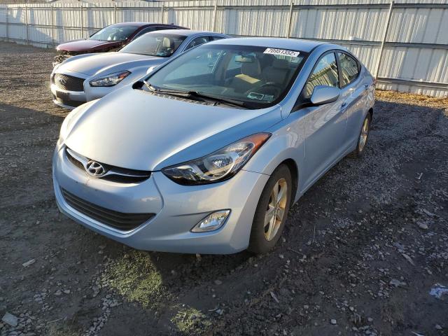 HYUNDAI ELANTRA GL 2012 with VIN KMHDH4AEXCU234635 - Photo from auction
