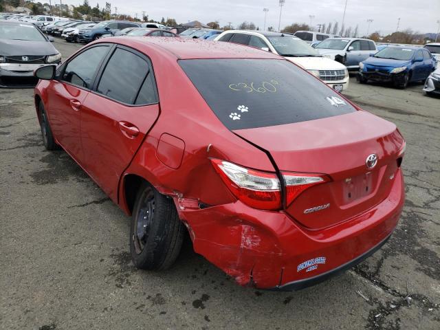 Photo 2 from auction – 2014 TOYOTA COROLLA L with VIN 5YFBURHE2EP165594