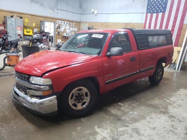 CHEVROLET SILVERADO 2000 with VIN 1GCEK14V1YE271577 - Photo from auction