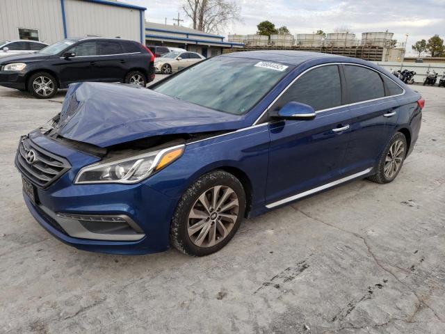 HYUNDAI SONATA SPO 2017 with VIN 5NPE34AF5HH535606 - Photo from auction