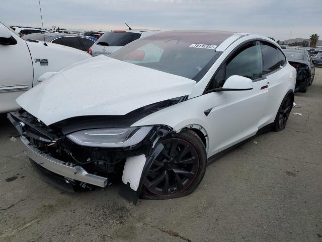 TESLA MODEL X 2022 with VIN 7SAXCBE59NF364984 - Photo from auction