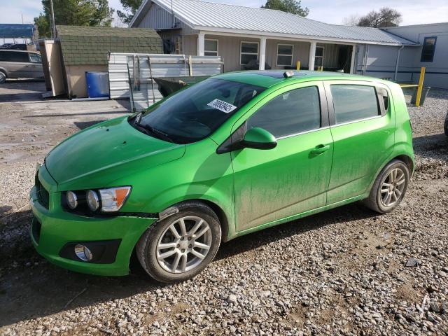 CHEVROLET SONIC LT 2014 with VIN 1G1JC6SBXE4240419 - Photo from auction
