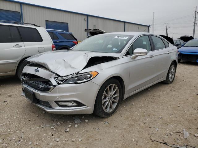 FORD FUSION SE 2017 with VIN 3FA6P0HD2HR342371 - Photo from auction