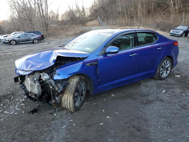 KIA OPTIMA SX 2015 with VIN 5XXGR4A64FG411200 - Photo from auction