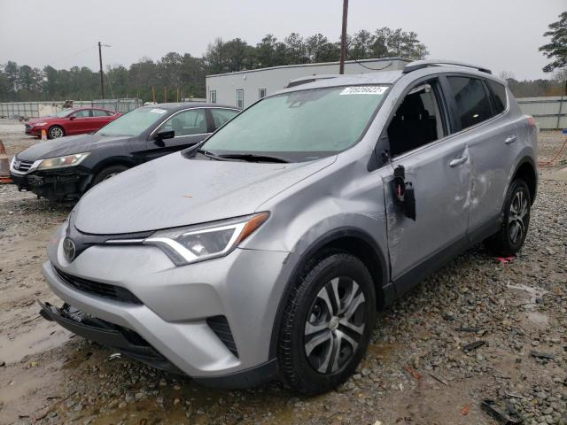 TOYOTA RAV4 LE 2018 with VIN 2T3ZFREV1JW424198 - Photo from auction