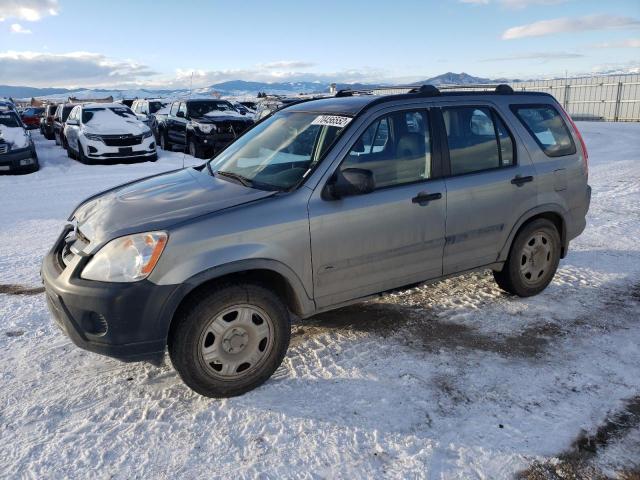 HONDA CR-V LX 2005 with VIN JHLRD68535C015907 - Photo from auction