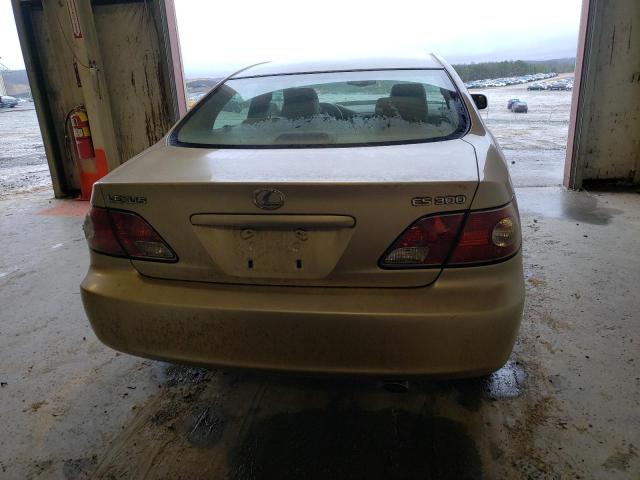 Photo 6 from auction – 2003 LEXUS ES 300 with VIN JTHBF30GX30140890