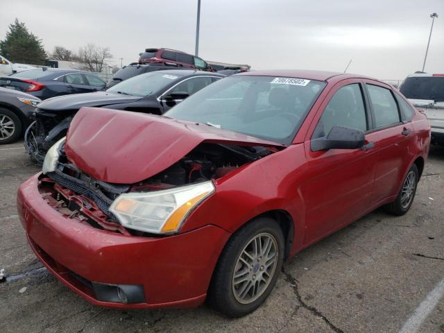 FORD FOCUS SE 2011 with VIN 1FAHP3FN4BW145843 - Photo from auction