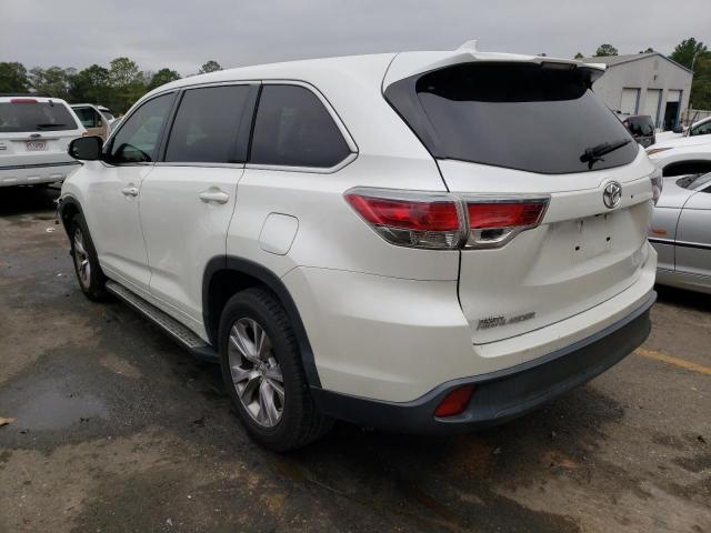 Photo 2 from auction – 2015 TOYOTA HIGHLANDER with VIN 5TDZKRFH4FS071310