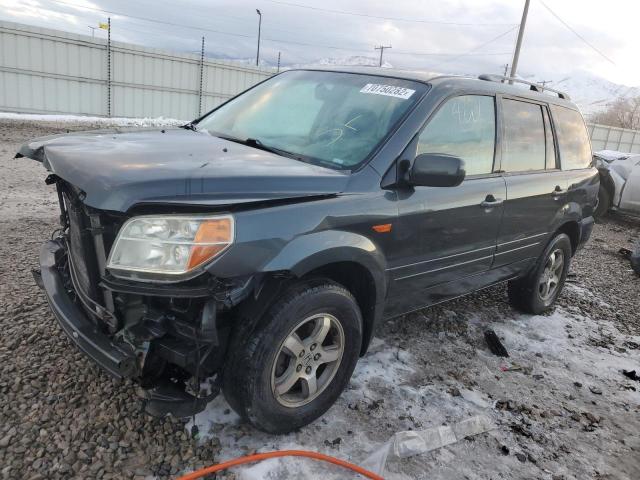 HONDA PILOT EX 2006 with VIN 2HKYF18666H542599 - Photo from auction