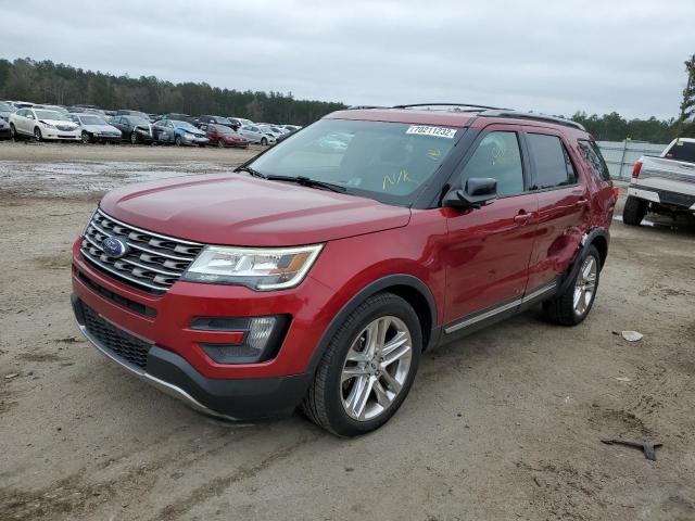 FORD EXPLORER X 2016 with VIN 1FM5K7D80GGA17094 - Photo from auction