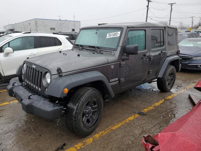 JEEP WRANGLER U 2017 with VIN 1C4BJWDG0HL526428 - Photo from auction