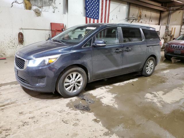 KIA SEDONA LX 2015 with VIN KNDMB5C16F6064336 - Photo from auction