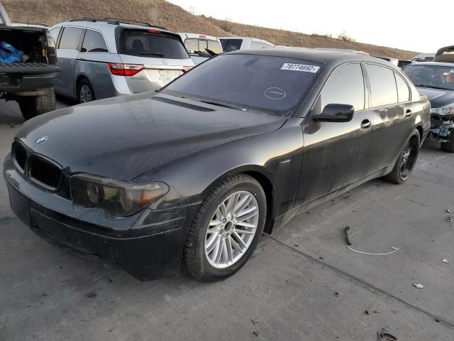 BMW 745 LI 2004 with VIN WBAGN63554DS52557 - Photo from auction