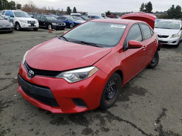 Photo 1 from auction – 2014 TOYOTA COROLLA L with VIN 5YFBURHE2EP165594