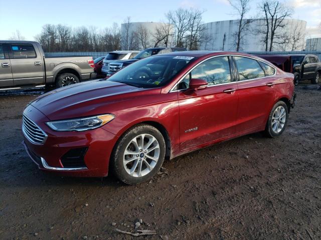 FORD FUSION SEL 2019 with VIN 3FA6P0MU2KR136805 - Photo from auction