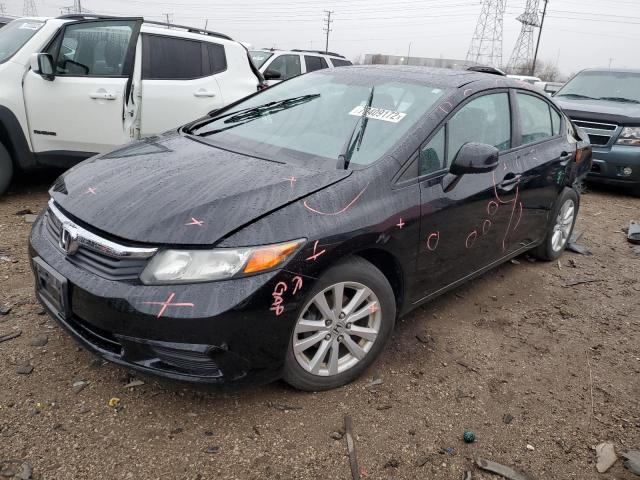 HONDA CIVIC EX 2012 с VIN 19XFB2F82CE063321 - Фото с аукциона