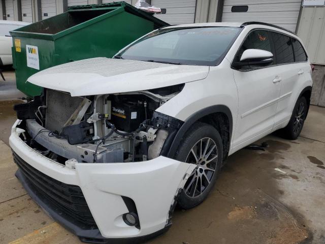 TOYOTA HIGHLANDER 2018 with VIN 5TDJZRFH5JS554791 - Photo from auction