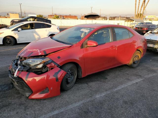 TOYOTA COROLLA L 2019 with VIN 5YFBURHE9KP905332 - Photo from auction