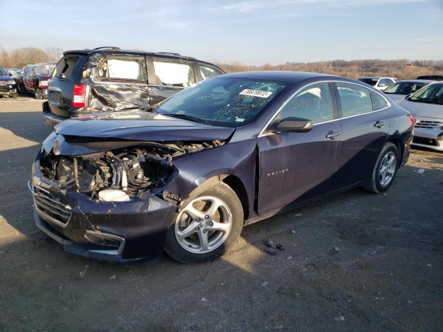 CHEVROLET MALIBU LS 2017 with VIN 1G1ZC5ST6HF219825 - Photo from auction