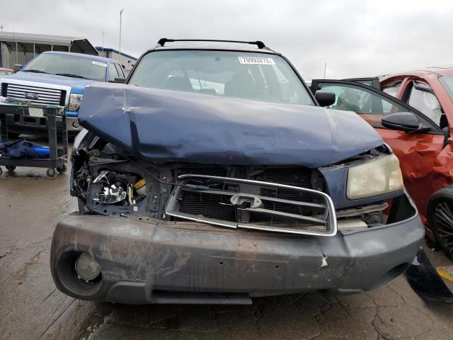 Photo 5 from auction – 2005 SUBARU FORESTER 2 with VIN JF1SG63695H708866