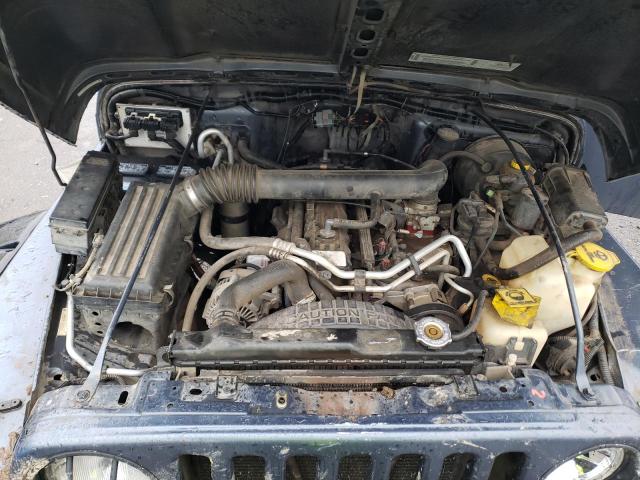 Photo 11 from auction – 2002 JEEP WRANGLER / with VIN 1J4FA39S82P741367