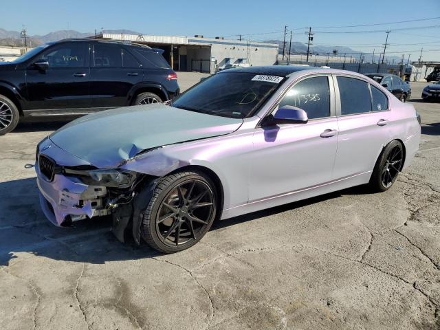 BMW 328 I 2013 with VIN WBA3A5G54DNP21355 - Photo from auction