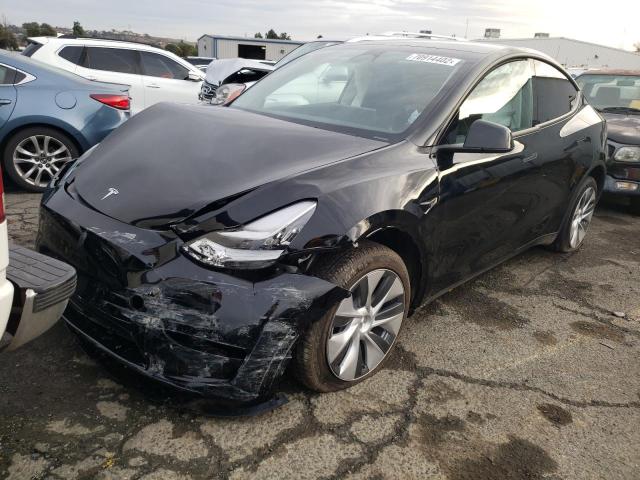 TESLA MODEL Y 2022 with VIN 7SAYGDEE3NF568085 - Photo from auction