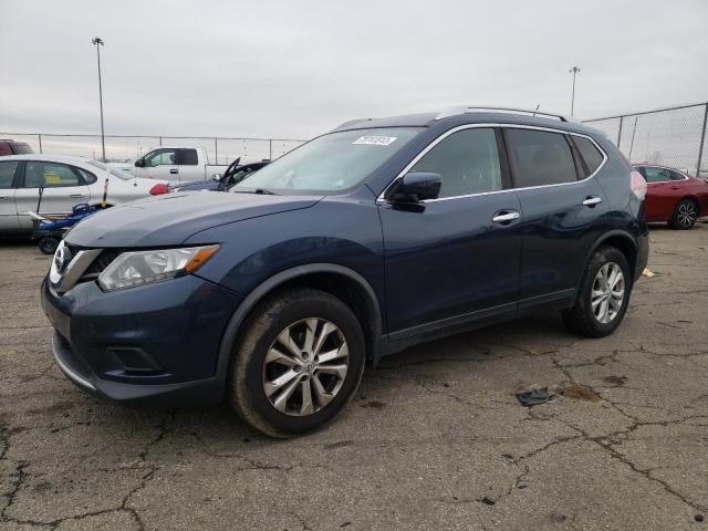 NISSAN ROGUE S 2016 with VIN KNMAT2MV6GP726671 - Photo from auction