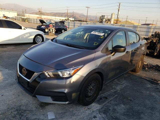 NISSAN VERSA S 2020 with VIN 3N1CN8DV2LL884083 - Photo from auction