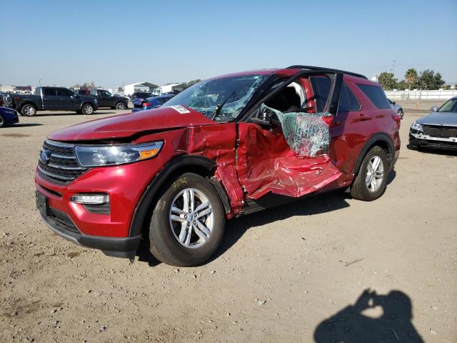 FORD EXPLORER X 2021 with VIN 1FMSK7DH4MGB17410 - Photo from auction