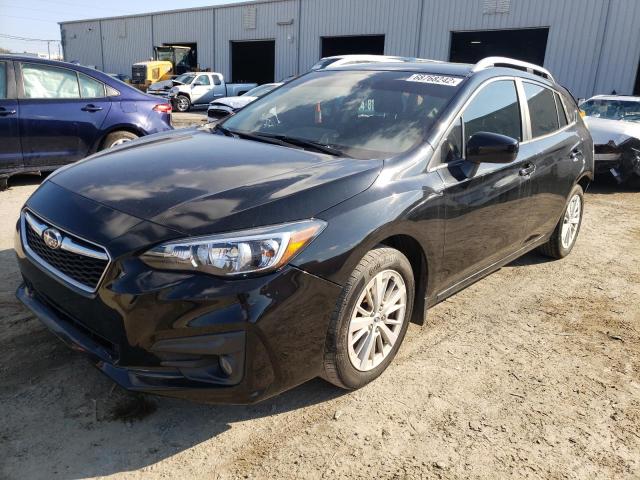 SUBARU IMPREZA PR 2018 with VIN 4S3GTAD60J3733224 - Photo from auction