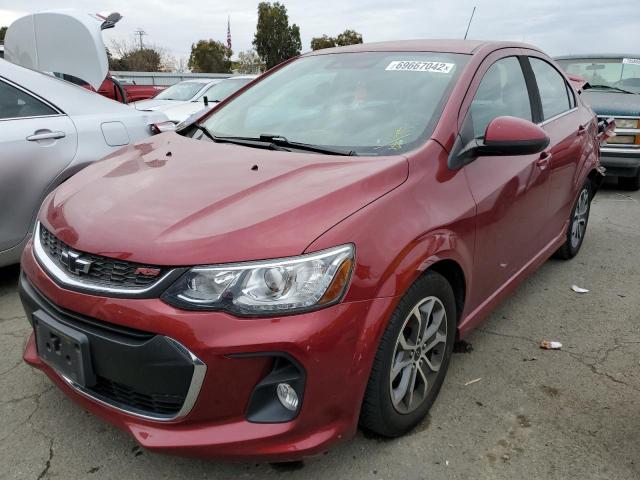 Photo 1 from auction – 2018 CHEVROLET SONIC LT with VIN 1G1JD5SG0J4119959