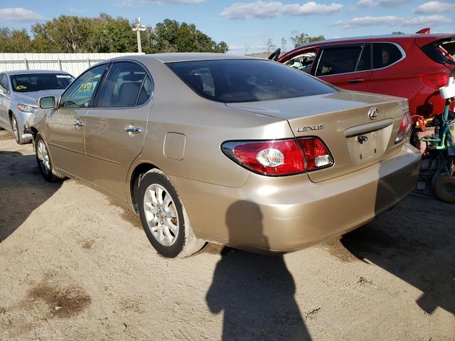 Photo 2 from auction – 2003 LEXUS ES 300 with VIN JTHBF30G330098756
